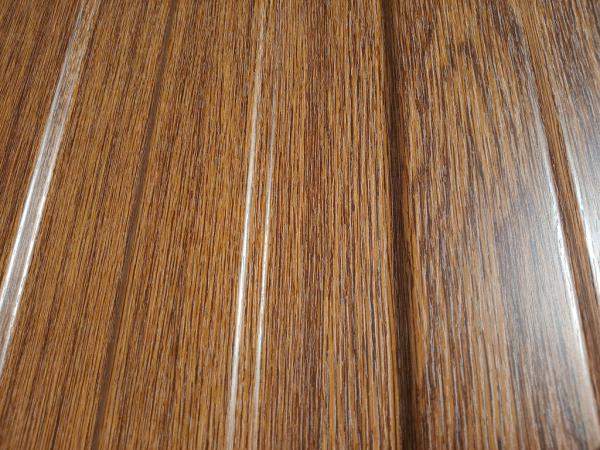 Профнастил С-8 "Real Print Royal Apricot", цвет под дерево Царский абрикос