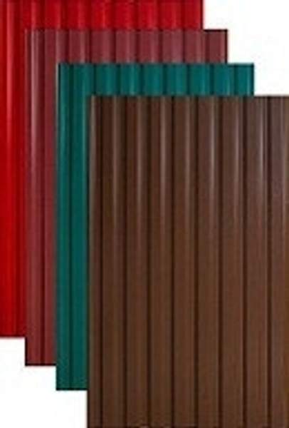 Профнастил С8 толщина 0,45 цвет RAL на выбор