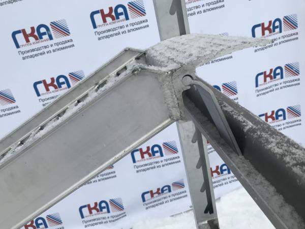 Производим алюминиевые трапы для спецтехники 2700 кг