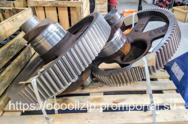 Производитель - Вал эксцентриковый с венцом насос НБ-125 Насос 9МГР Шестерня с валом 9Г.11.16 купить вал эксцентриковый насос НБ-32 НБ-50 цена