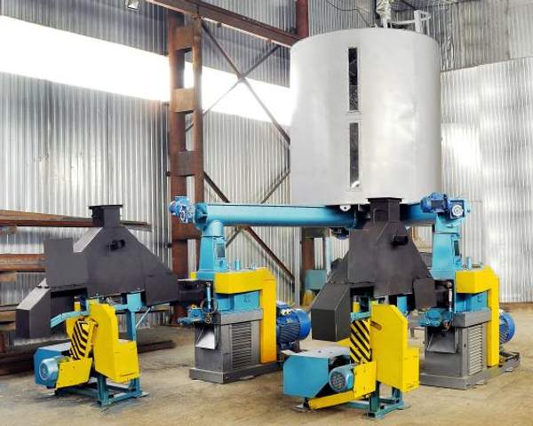 Производственная линия брикетирования мод. ПЛБ 1000 (полный цикл)