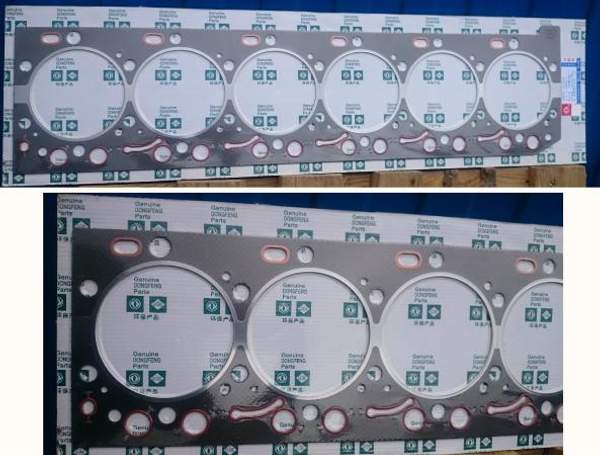 Прокладка ГБЦ 310/340/375 л.с. Евро2/Евро3 качество OEM 3943366/3967059 DONG FENG
