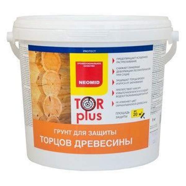 Пропитка для торцов Неомид TOR плюс -10 л