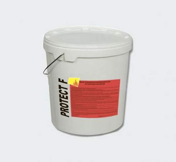 Протект Ф (Protect F) , краска для огнезащиты металла 20 кг, светло-серая