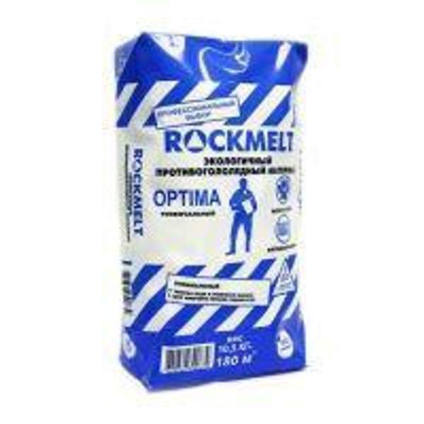 Противогололедный материал "ROCKMELT" OPTIMA до -15, 10,5кг