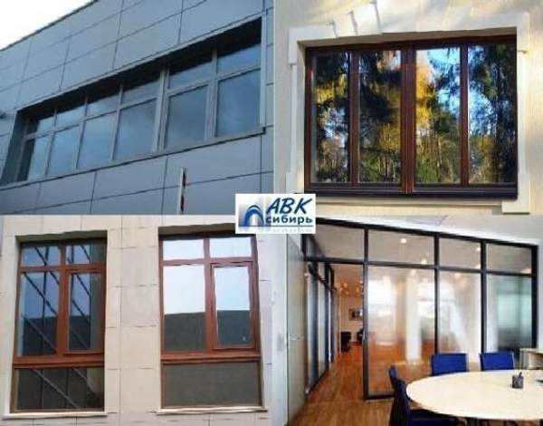 Противопожарные окна (предел огнестойкости 60 мин)