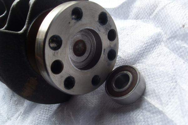 Проточить коленвал под подшипник