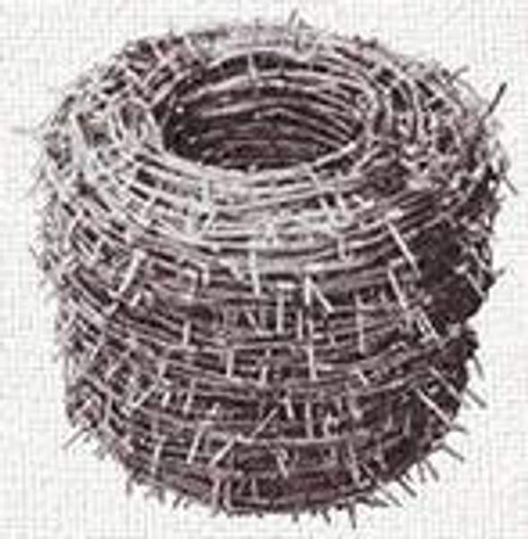 Проволока колючая одноосновная оцинкованная