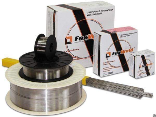 Проволока нержавеющая сварочная ER-308 LSI 0.8 мм 5 кг Foxweld