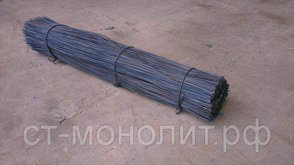 Проволока вязальная (ПРУТКИ 40 мм , диам. 1,2 мм) 5 кг. упаковка