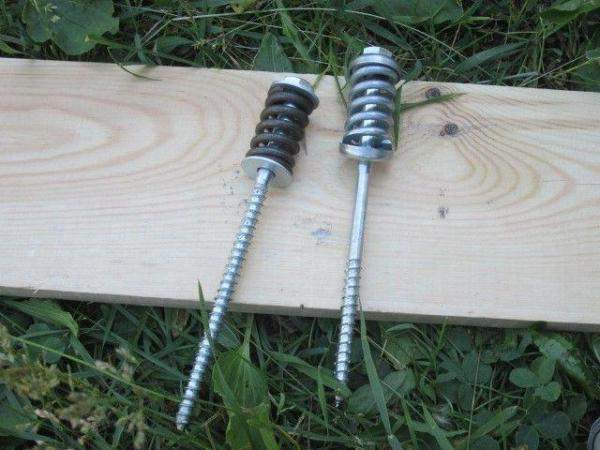 Пружина для пружинного узла Сила оцинк. Длина 46 мм, диам.28 мм