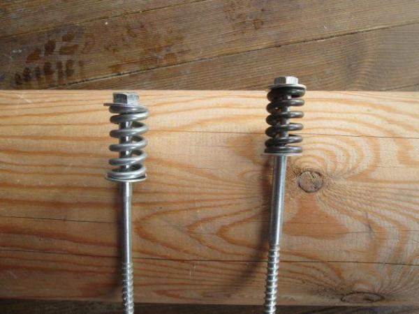 Пружинный узел Сила (для бруса) длина 200 мм.