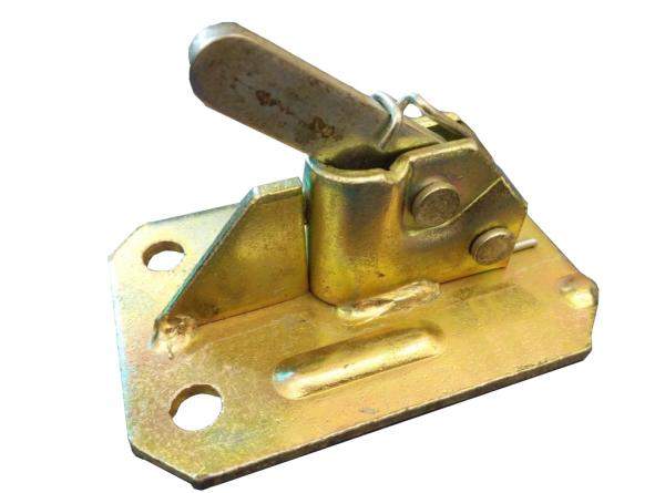 Пружинный зажим Усиленный с ребром (Турция) (клипса, лягушка строительная)