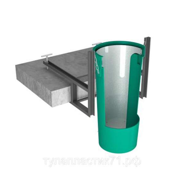 Прямая секция мусоросброса (усиленная)