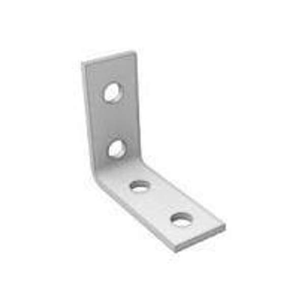 Прямоугольная скоба двойная для профиля MS 2x4141 MSU 803 (эц)