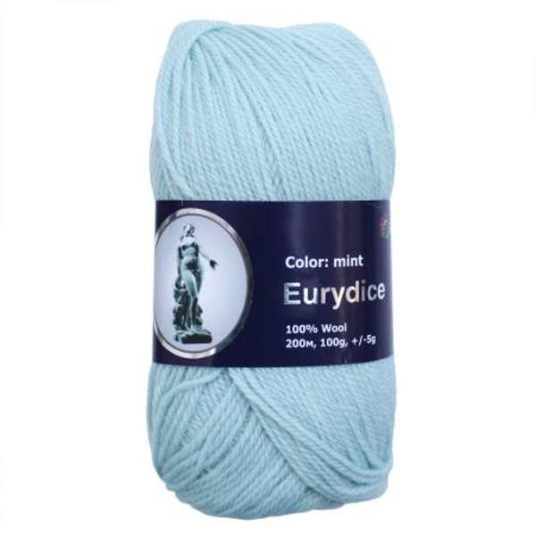 Пряжа Astra Premium Эвридика 100гр. 200м (100% шерсть) (07 мятный)