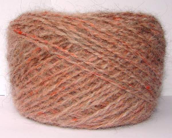 Пряжа ручного прядения «Солнышко2».Ручное прядение.
