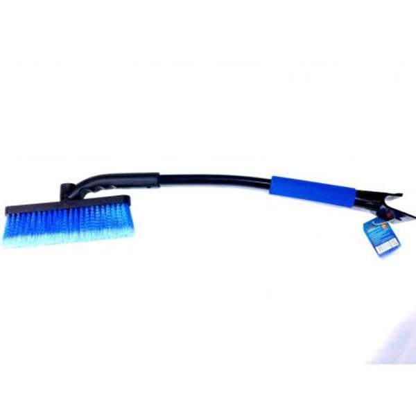 PSV Щетка для снега со скребком 62 см расщепл. мягкая ручка поворотная PSV XS31