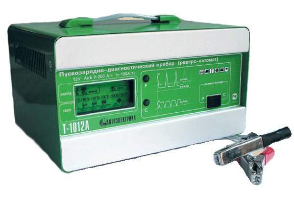 Пуско-зарядное устройство "Автоэлектрика" Т-1012АР (автомат-реверс)