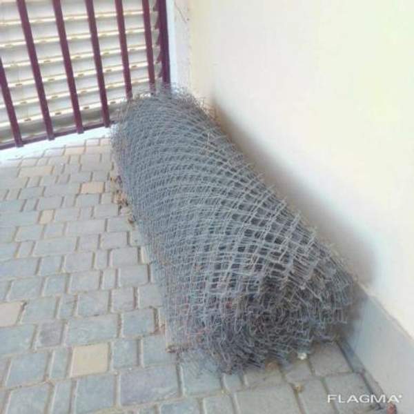 Рабица оцинкованная 1,5х10 м (55х55)