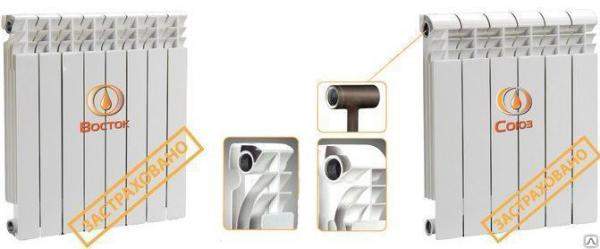 Радиатор 500/80 биметаллический СОЮЗ