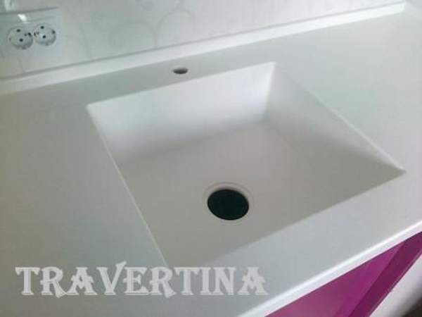 Раковина из искусственного камня для кухни