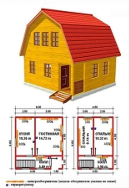 Расчет обогрева дома 50 кв.м. без газа ик инфракрасное отопление