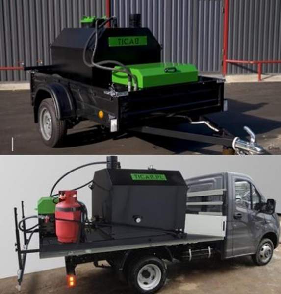 Распылитель битумной эмульсии 500 л Гудронатор