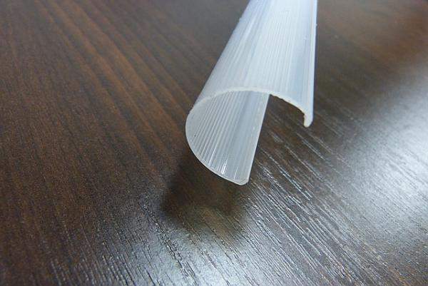 Рассеиватель для профиля матовый, поликарбонатный