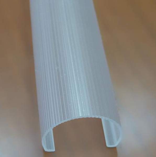 Рассеиватель для профиля прозрачный, поликарбонатный