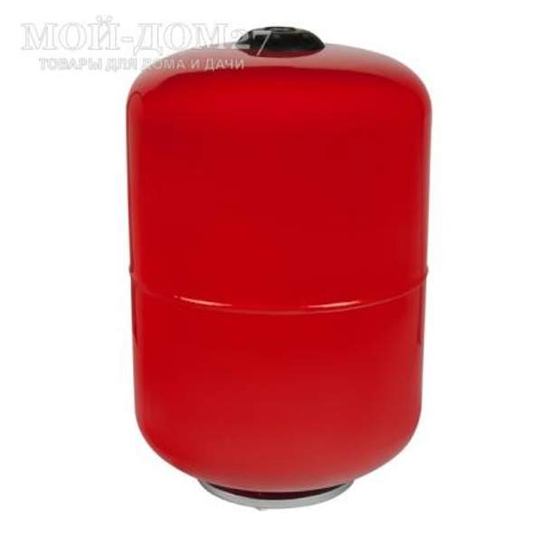 Расширительный бак на отопление 8 л. (цвет красный)