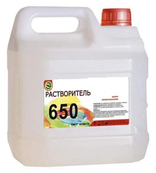 Растворитель 650 канистра (5,0л)