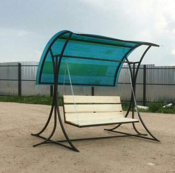 Разборные садовые качели