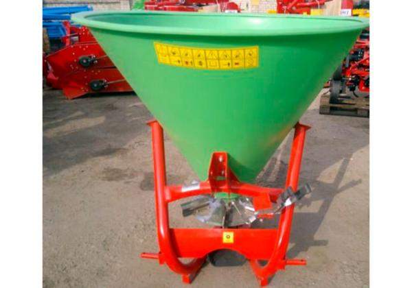 Разбрасыватель удобрений 300 л механический, однодисковый