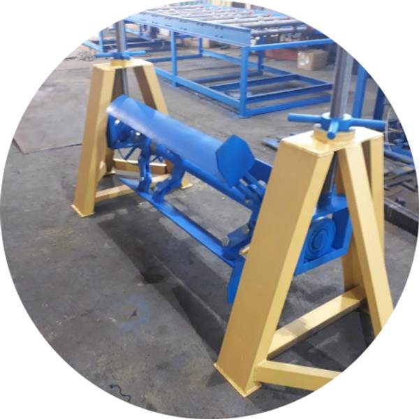 Разматыватель рулонного металла самоподъемный до 7 тонн