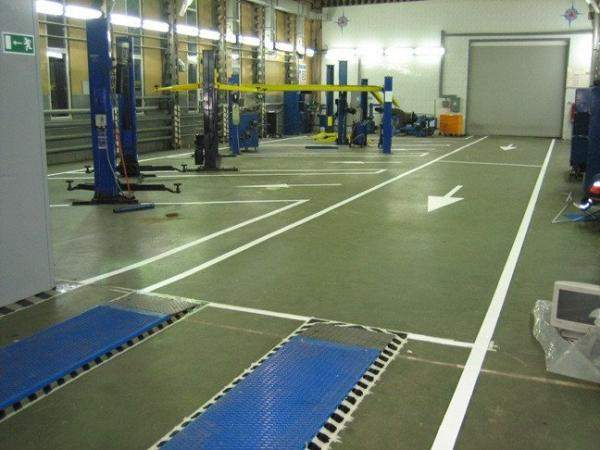 Разметка склада