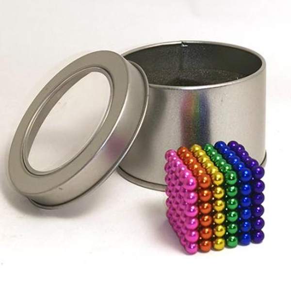 Разноцветный неокуб - 216 шариков диаметром 5 мм.