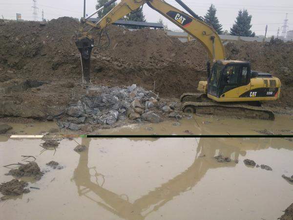 Разработка котлованов и траншей