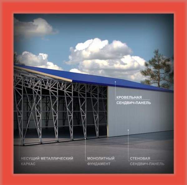 Разработка проектов из металлоконструкций, сэндвич-панелей