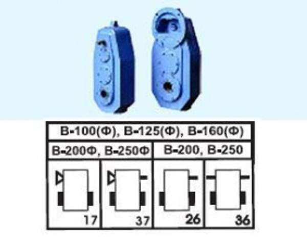 Редуктор В-125(ф)Ц3ВК(ф)-125