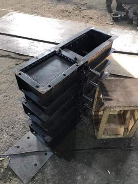 Реечная задвижка электрическая ЭЗР 200х200 мм 0,25 кВт