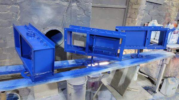 Реечная задвижка электрическая ЭЗР 250х250 мм 0,37 кВт