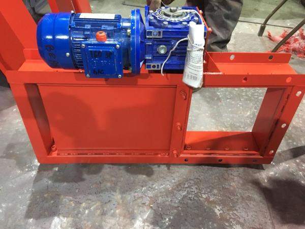 Реечная задвижка ручная РЗР 150х150 мм