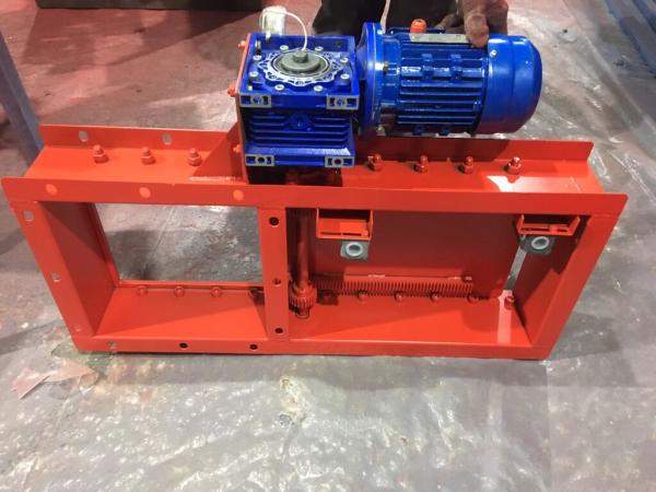 Реечная задвижка ручная РЗР 250х250 мм