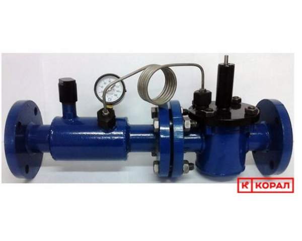 Регулятор температуры воды жидкостный Корал РТВ-2Р Ду 15 Ру 16