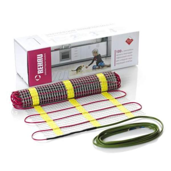 Rehau Мат, SOLELEC, двухжильный, 160 Вт/м2, 0,5x10 м, 5 м2 (ст.арт. 12260881100)