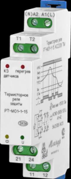 Реле тирмисторное РТ-М01-1-15 защита от перегрева двигателей