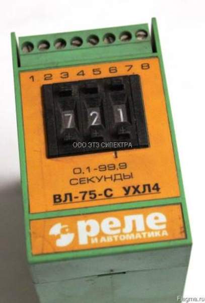 Реле времени Вл-75-с УХЛ4