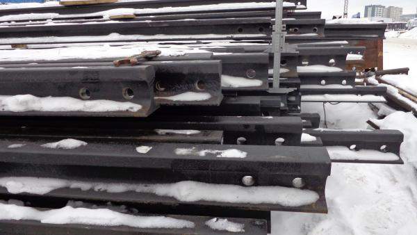 РЕЛЬСЫ ДЛЯ КРАНОВЫХ ПУТЕЙ КР70. ГОСТ 4126-96.