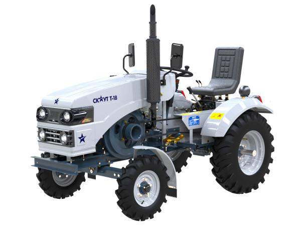 Ременные мини-трактора Скаут